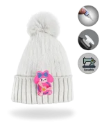 جیبیتز چرخشی خرگوش صورتی روی کلاه