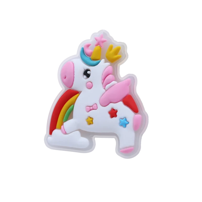 جیبیتز یونیکورن رنگین کمان سه بعدی