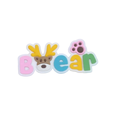 خرید جیبیتز خرسی شاد فانتزی سفارش مستقیم از تولید کننده مناسب استفاده در تولید پوشاک