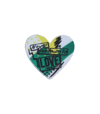 سفارش مارک حرارتی Love خرید از تولید کننده برای پوشاک