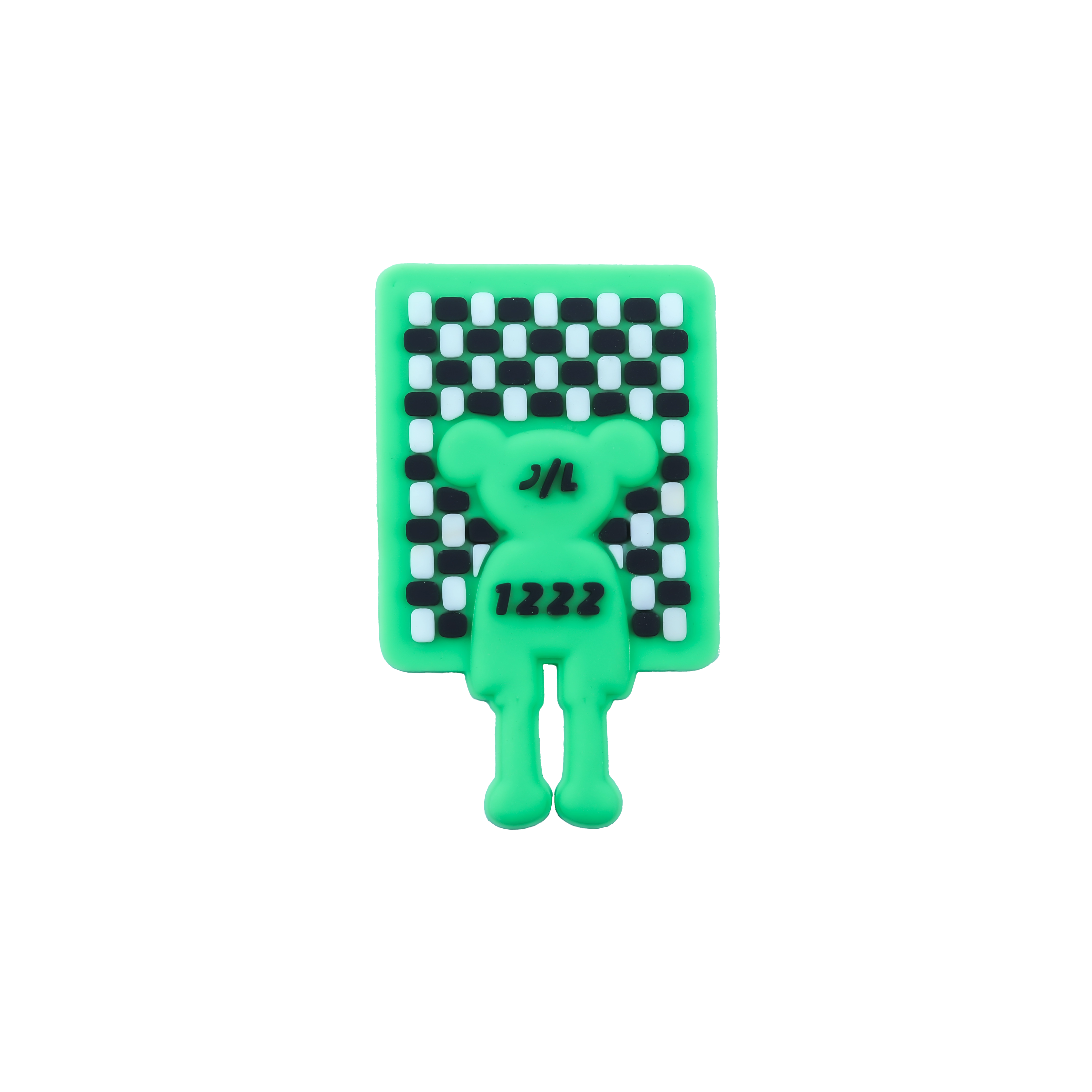 مارک ژلاتینی 1222 با طراحی عددی خاص و کیفیت فوق‌العاده، مناسب برای نصب روی انواع پوشاک و اکسسوری. تولید و فروش عمده توسط برند کوهبر.