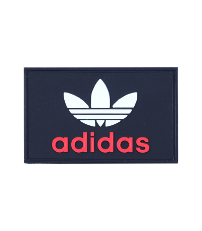 مارک ژلاتینی adidas روی پایه چرمی مناسب دوخت روی لباس و اکسسوری