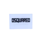 مارک ژلاتینی 1 dsquared با پایه چرم و نوشته کریستالی شفاف برای نصب روی لباس