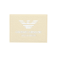 مارک ژلاتینی giorgio armani روی پایه چرمی مناسب دوخت روی لباس و اکسسوری