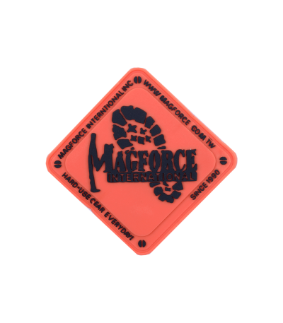 مارک ژلاتینی magforce با نوشته ژلهای و طراحی صنعتی مخصوص لباس و اکسسوری، تولید برند کوهبر