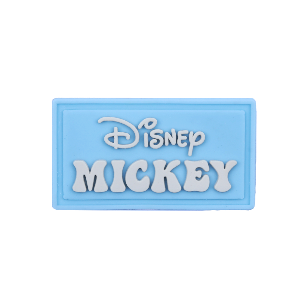 مارک ژلاتینی Mickey با طراحی فانتزی و سطح ژله‌ای درخشان، مناسب لباس کودک و استایل خیابانی، تولید برند کوهبر.