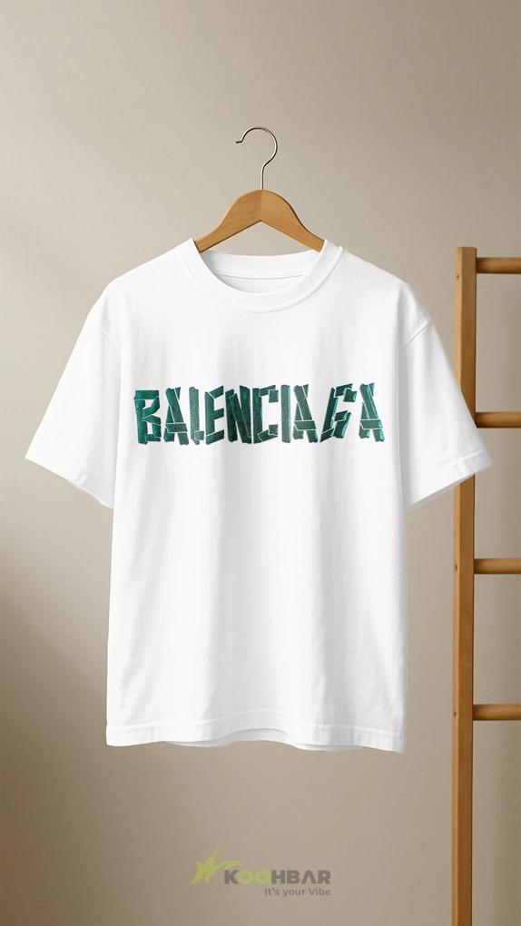 تزریق ژلاتین روی پوشاک 1 تصویر تزریق سیلیکون روی پارچه تزریق مارک ژلاتینی Balenciaga