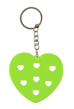 جاکلیدی قلب رنگ زرد