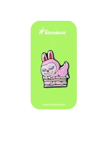 جیبیتز Labubu خوابیده روی لیبل