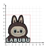 جیبیتز لبوبو و نوشته Labubu