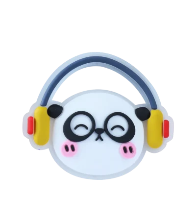 خرید جیبیتز پاندای Pangyo از کالکشن دوستان لاین Line Friends سفارش مستقیم از تولید کننده محصول برند کوهبر مناسب استفاده به عنوان خرجکار لباس