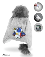 جیبیتز چرخشی طرح فضانورد روی کلاه