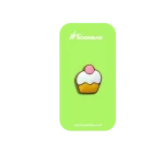 جیبیتز کاپ کیک روی لیبل