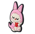 جیبیتز Labubu قلبی بزرگ خرید مستقیم از تولید کننده مناسب استفاده به عنوان خرجکار پوشاک