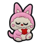 جیبیتز Labubu قلبی بزرگ خرید مستقیم از تولید کننده مناسب استفاده به عنوان خرجکار پوشاک