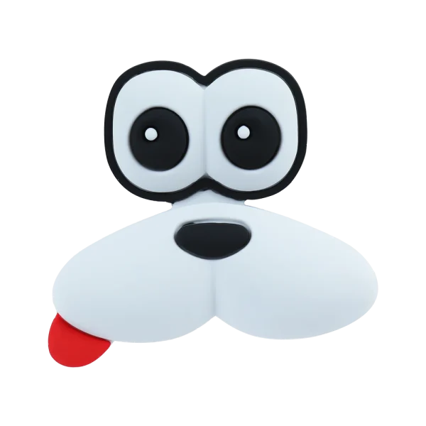 جیبیتز صورت سگ زبون دراز بزرگ