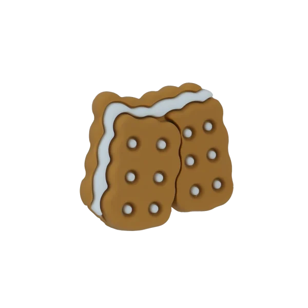 مگا جیبیتز بیسکوییت کرمدار بزرگ