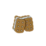 مگا جیبیتز بیسکوییت کرمدار کوچک