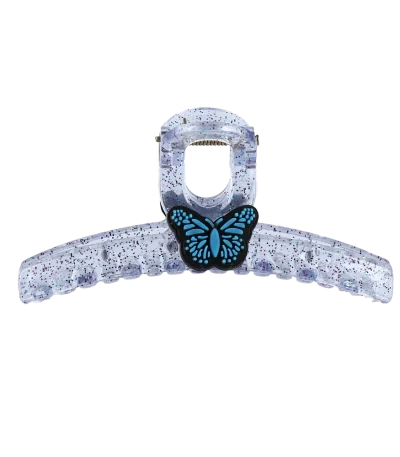 خرید کلیپس مو طرح پروانه مناسب استفاده به عنوان اکسسوری مو