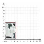 جیبیتز حرف انگلیسی E ابعاد