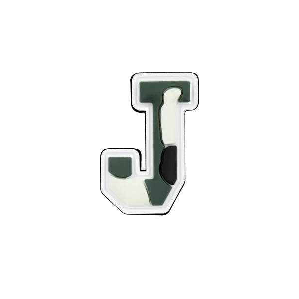 جیبیتز حرف انگلیسی J مناسب استفاده برای کراکس و محصولات مشابه