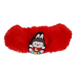 خرید عمده کش مو مدل پفی طرح لبوبو L از تولیدکننده