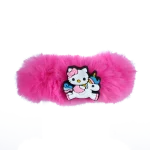 کش مو مدل پفی طرح کیتی و یونیکورن