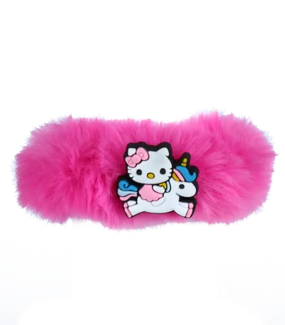 کش مو مدل پفی طرح کیتی و یونیکورن