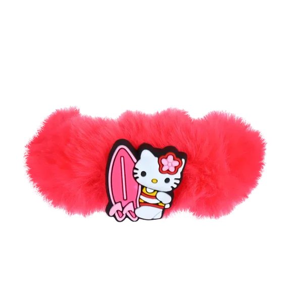 کش مو پفی طرح کیتی و اسکیت