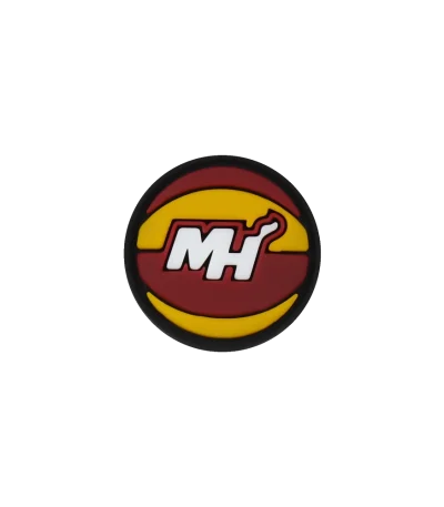 جیبیتز Miami NBA برند کوهبر، مدل اسپرت سیلیکونی الهام‌گرفته از فضای بسکتبال. مناسب تزیین کراکس و اکسسوری‌ها. فروش عمده جیبیتز بسکتبالی با قیمت مناسب.