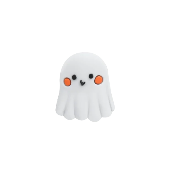 جیبیتز طرح روح برند کوهبر، مدل فانتزی سیلیکونی کارتونی و بامزه. مناسب تزیین کراکس و اکسسوری‌ها. فروش عمده جیبیتز فانتزی با قیمت مناسب.