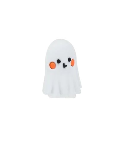 جیبیتز طرح روح برند کوهبر، مدل فانتزی سیلیکونی کارتونی و بامزه. مناسب تزیین کراکس و اکسسوری‌ها. فروش عمده جیبیتز فانتزی با قیمت مناسب.