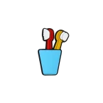 جیبیتز طرح مسواک برند کوهبر، مدل فانتزی سیلیکونی با طراحی خلاقانه و متفاوت. مناسب تزیین کراکس و اکسسوری‌ها. فروش عمده جیبیتز خاص با قیمت مناسب.