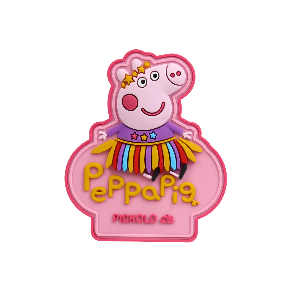 مارک دوختی طرح پپا پیگ با طراحی شاد و کودکانه، انتخابی مناسب برای تزئین لباس و محصولات پوشاک کودک است. بادوام و مناسب استفاده روزمره.