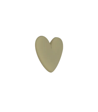 جیبیتز طرح قلب برند کوهبر، مدل فانتزی سیلیکونی ساده و احساسی. مناسب تزیین کراکس و اکسسوری‌ها. فروش عمده جیبیتز قلب با قیمت مناسب.