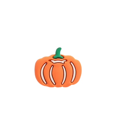 جیبیتز کدوحلوایی هالووین برند کوهبر، مدل فانتزی سیلیکونی مناسب تزیین کراکس و اکسسوری‌ها. فروش عمده جیبیتز هالووینی با قیمت مناسب.