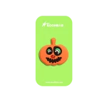 جیبیتز کدو طرح هالووین برند کوهبر، مدل فانتزی سیلیکونی مناسب تزیین کراکس و اکسسوری‌ها. فروش عمده جیبیتز هالووینی با قیمت مناسب.