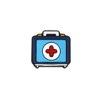 جیبیتز طرح کیف پزشکی برند کوهبر، مدل فانتزی سیلیکونی مفهومی با طراحی کارتونی. مناسب تزیین کراکس و اکسسوری‌ها. فروش عمده جیبیتز مرتبط با کادر درمان.