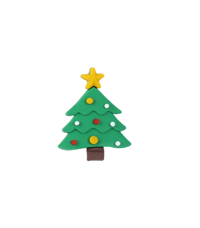 جیبیتز درخت کریسمس برند کوهبر، مدل فانتزی سیلیکونی مناسب جشن‌های زمستانی. مناسب تزیین کراکس و اکسسوری‌ها. فروش عمده جیبیتز کریسمسی با قیمت مناسب.